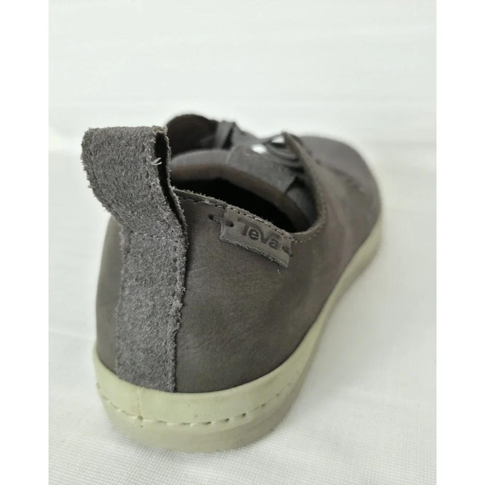 Teva Canyon Life Gray Suede Leather‎ Shoes Men's Size 8 Style 1111766